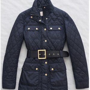 Banana Republic Quilted Navy Jacket